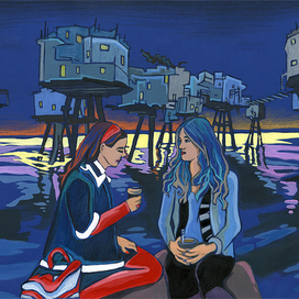 Встреча подруг