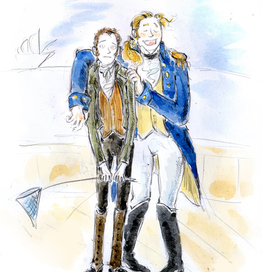 Джек Обри и Стивен Мэтьюрин