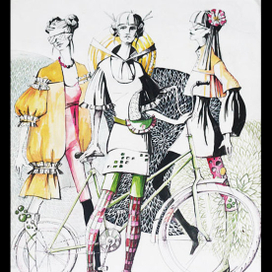 трех фигурная композиция