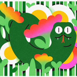 Змея — символ 2025