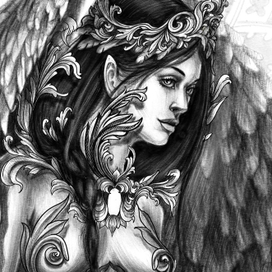 гарпия.Детали работы