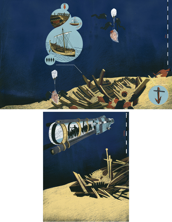 Иллюстрация для журнала "Улитка Коперника"