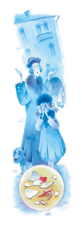 Иллюстрация к сказке "Севрская чашка"