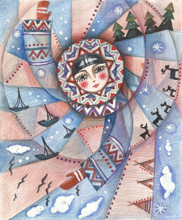 Саамская красавица