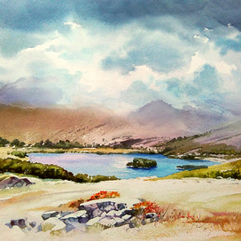 ,,В горах Ирландии.Эннискерри,,