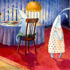 поссорились