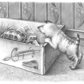 Кто в коробке живет??