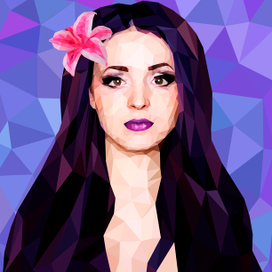 полигональный портрет