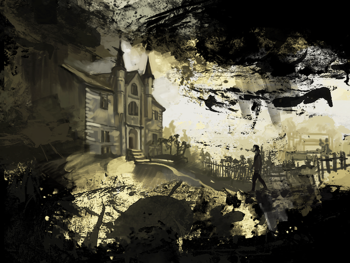 игра "Yellow house"