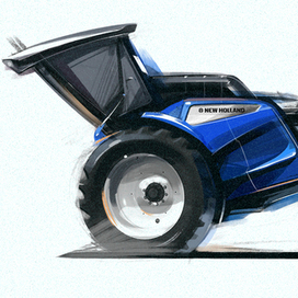 Концепт трактора New Holland