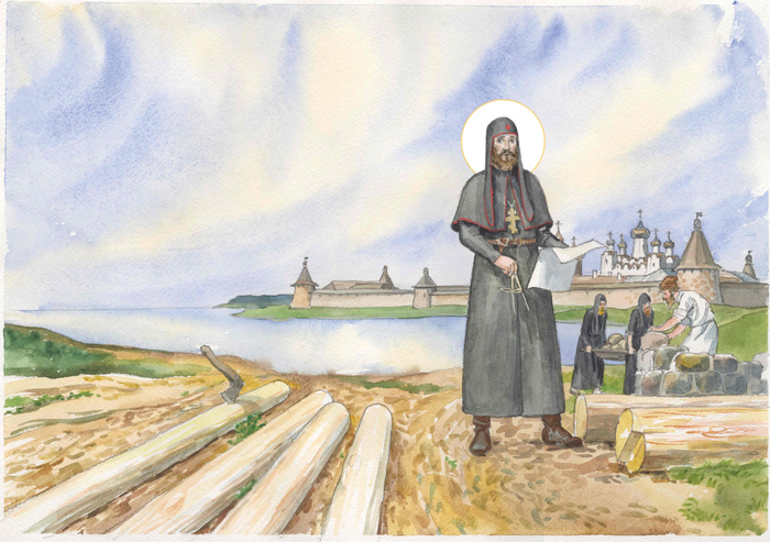 Святой Филипп Московский на Соловках.