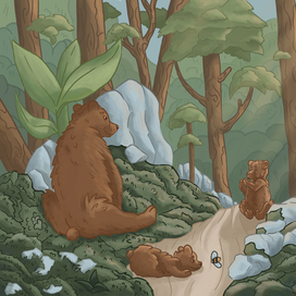 На прогулке