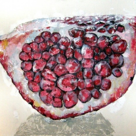 Абстракция с гранатом