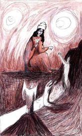 Иллюстрация к музыке В.Дубовского "Апокалипсис" (2)