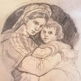 ,,Мадонна в кресле" Рафаэль Санти (1513-1544)