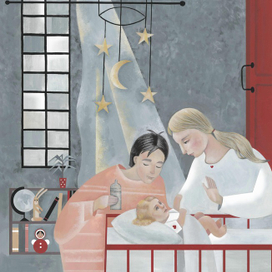 "В детской комнате"