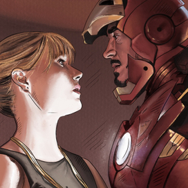 Тони Старк и Пеппер Потс