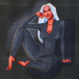 Девушка поп-Арт