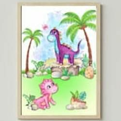 Акварельные постеры в детскую комнату