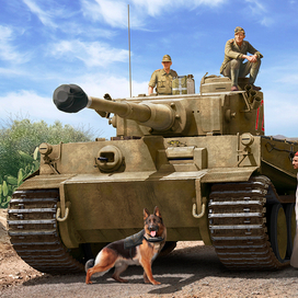 Pz.Kpfw. VI Ausf. E ( box art for RFM )