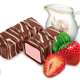 Суфле клубничное