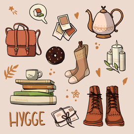 Hugge stickers
