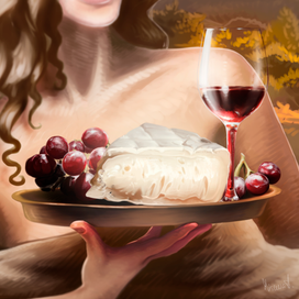 Сыр и вино