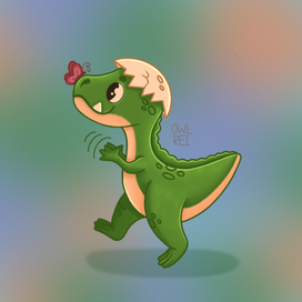 Малыш динозаврик