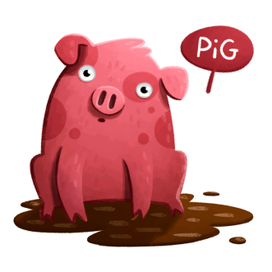 Животные: свинья