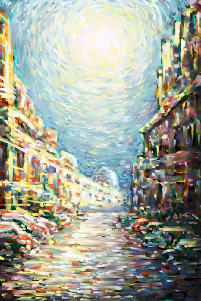 Август. Зной..