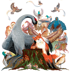 Русская народная сказка «Как лиса училась летать»