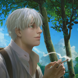 "Mushishi" Ginko