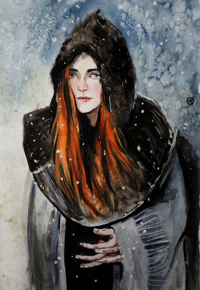 За подснежниками.