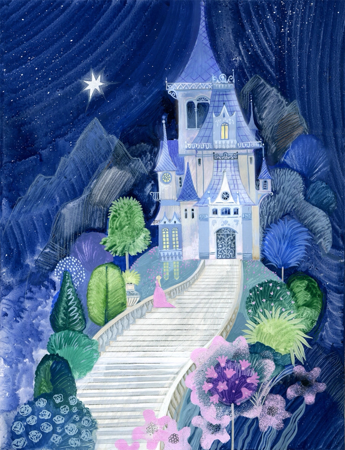 Девочка свеча, замок короля и королевы..