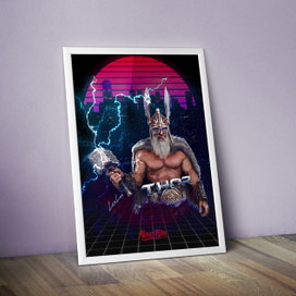 Альтернативный постер KungFury