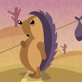 Ежик в пустыне