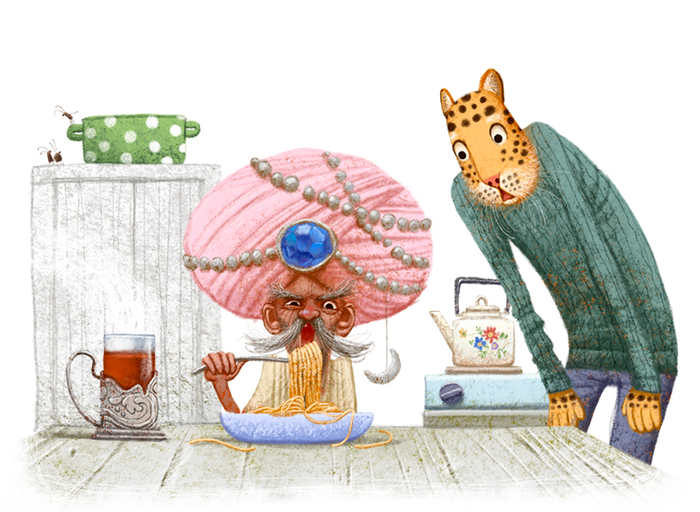 Джинн и макароны