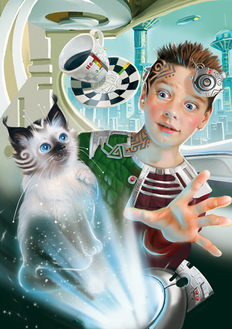 Иллюстрация к фантастическому роману Воликова.