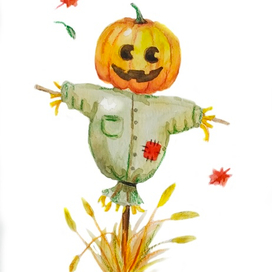 Хэллоуинское пугало