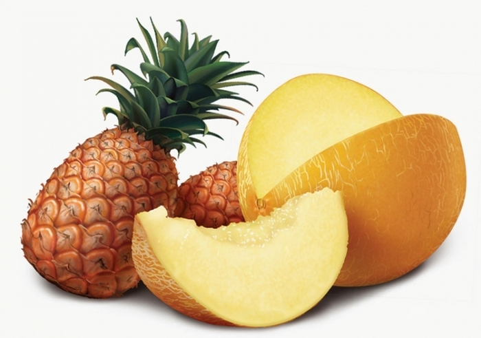 дыня-ананас для "фругурта"