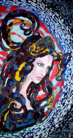 Бабочка Траурница или Нимфа Антиопа.\91х49\.