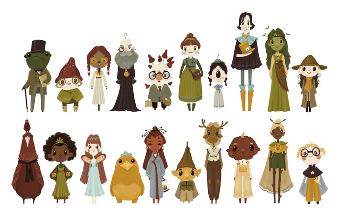 Olivia. The Witch’s Magic Shop