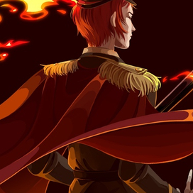 Иллюстрация по мотивам визуальной новеллы