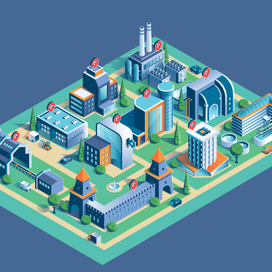 Изометрия для интерактивного табло для КЭАЗ