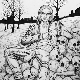 Обложка к комиксу "Бардак"