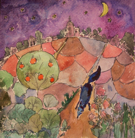 Иллюстрация к "Фарбований лис" Ивана Франко