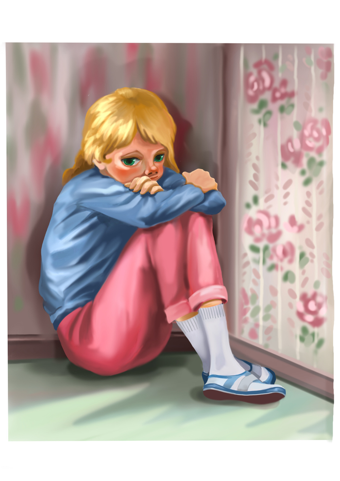 Оксанка грустит