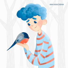 Зимняя иллюстрация