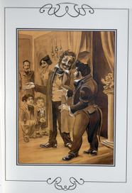 Иллюстрация. Гоголь "Мёртвые души"