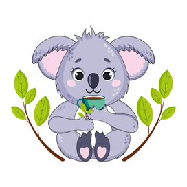 Чаепитие с коалой
